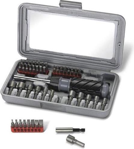 Produktbild Bosch Zubehör Titan-Schraubendreher-Set 46 Stück(e) (Innensechsrund TX M10, Innensechsrund TX M15, Innensechsrund TX M20, Innensechsrund TX M30, Kreuz Phillips PH M1, Kreuz Phillips PH M2, Innensechsrund TX M8, Innensechsrund TX M25, Innensechsrund TX M27, Innensechsrund TX M40, Kreuz Phillips PH M0, Kreuz Pozidriv PZ M1, Kreuz Pozidriv PZ M2)