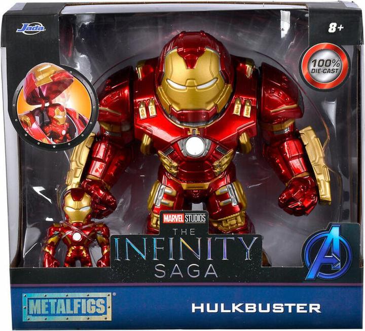 Produktbild Jada Marvel Fig. 6,5" Hulkbuster+2,5" Ironman