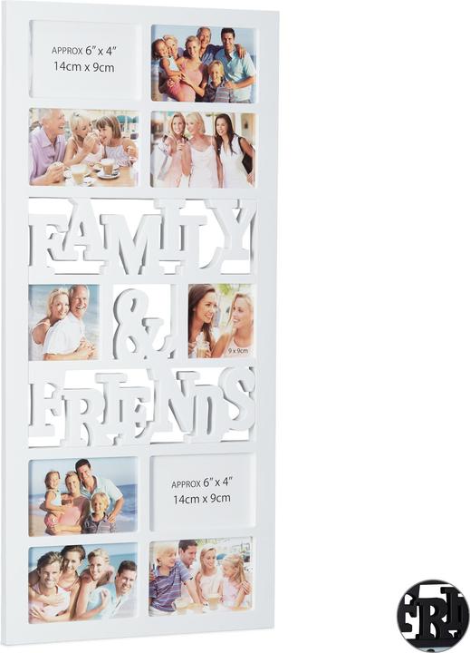 Image du produit Relaxdays Cadre photos pêle-mêle (9 x 14 cm)