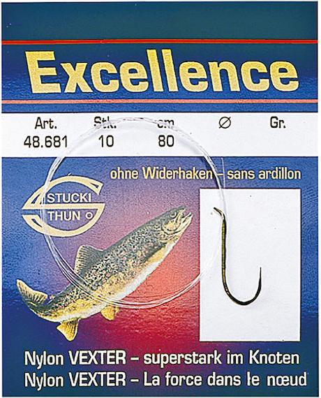 Produktbild Stucki Thun Excellence geleimte Haken ohne Widerhaken