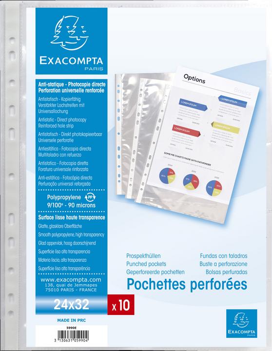 Actual product image Exacompta Sleeves and bags (100 x 55 mm, 1 x)