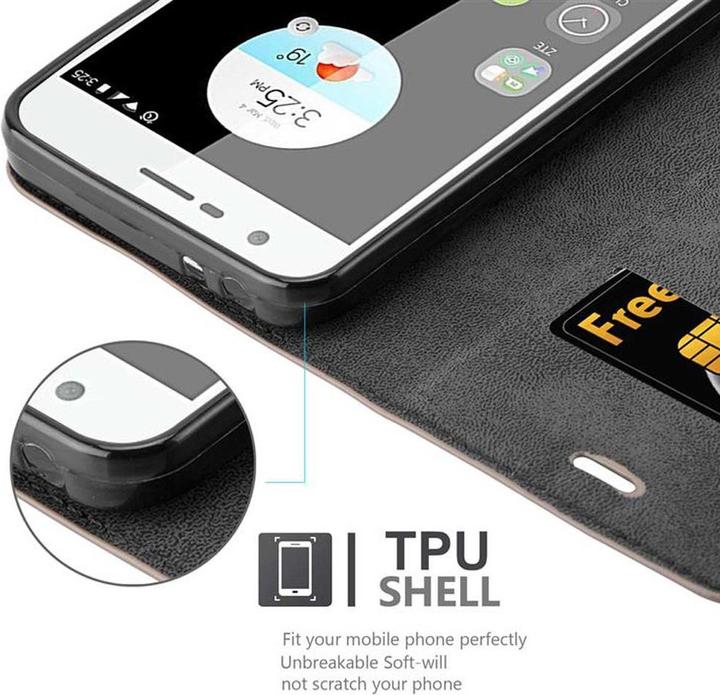 Produktbild Cadorabo Book Invisible Magnet Cover (ZTE Blade V8 Mini)