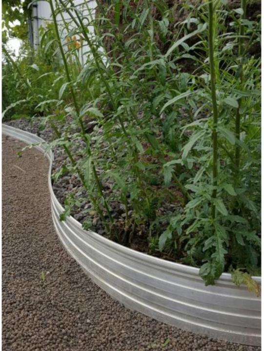 Actual product image Green Split Set of 10 Green Universe lawn edging 14cm x 100cm (10m) (100 cm)