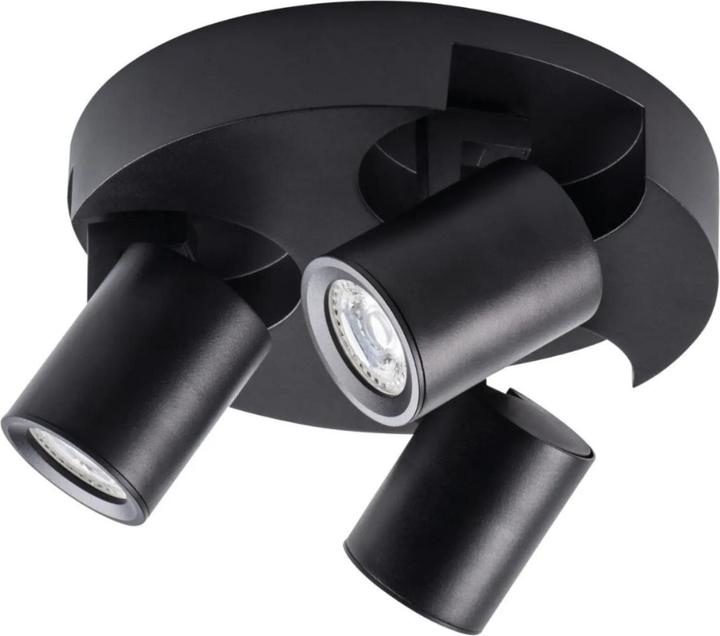 Kanlux LAURIN 29127 Wall/ceiling light 3x max. 35W GU10 black (GU10)