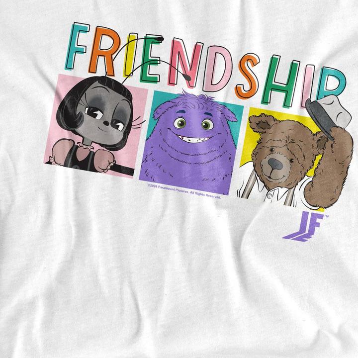 Actual product image IF Unisex Adult Imagine This Squares T-Shirt (XXL)