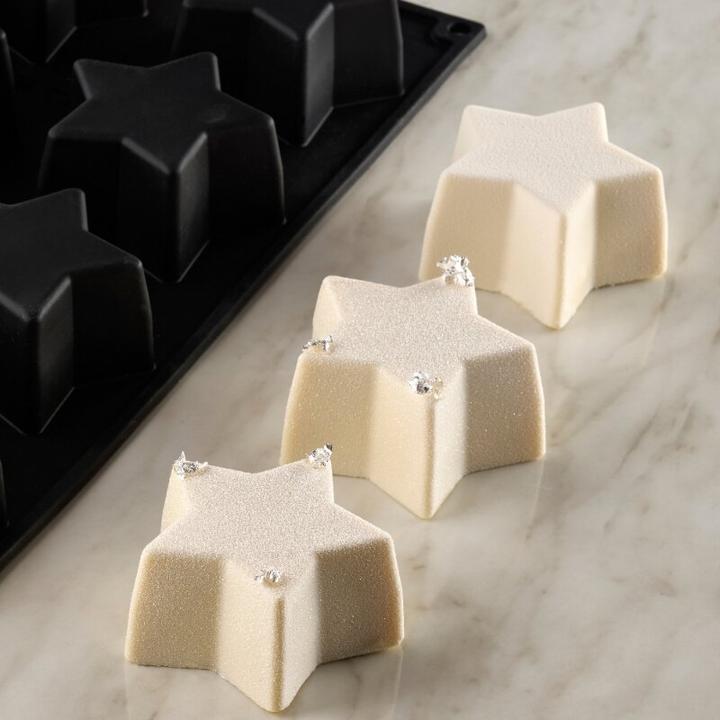 Actual product image Pavoni Silicone mould stars