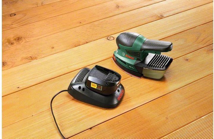 Image du produit Bosch Home & Garden PSM 18 LI, 1 batterie (Ponceuse multi)