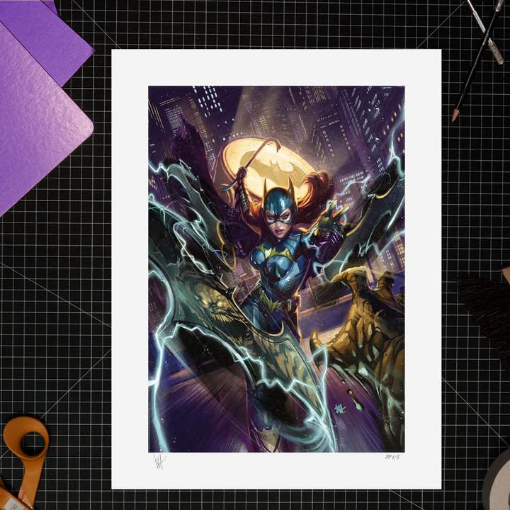 Actual product image Sideshow DC Comics art print Batgirl 46 x 61 cm - unframed (46 x 61 cm)