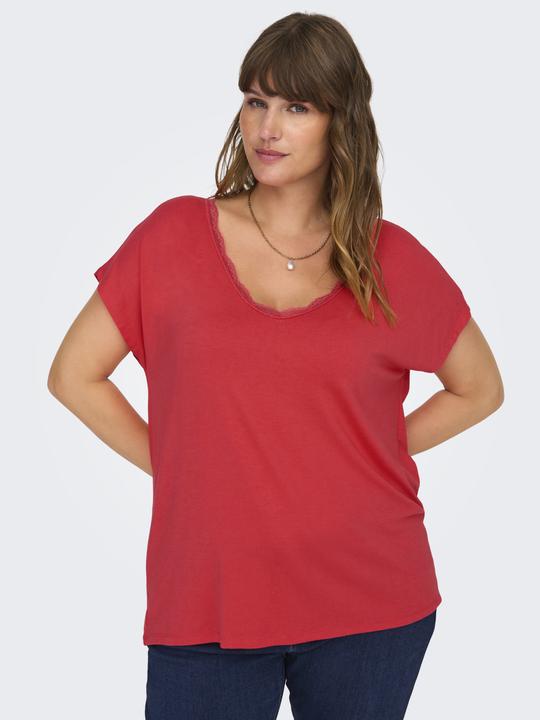 Image du produit Only Coupe normale Top col V Curve Top (XL)