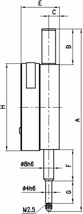 Actual product image Mahr Dial gauge MarCator 1075 R (1.25 cm)