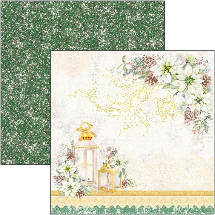 Produktbild Ciao Bella Scrapbook-Papier "Sparkling Christmas", 12 Blatt, 30,5 x 30,5 cm (190 g/m², 12 x)