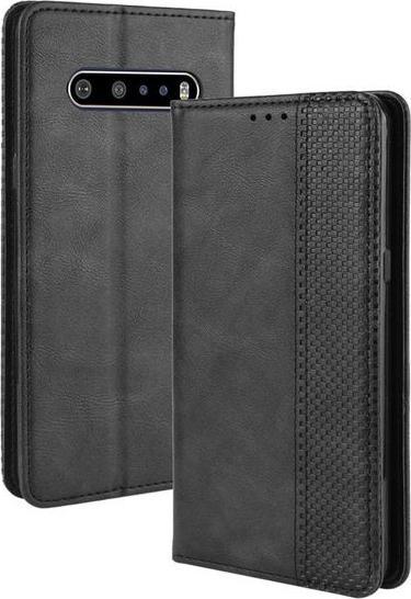 Produktbild MU Classic Retro Leder Bookcover Series (LG V60 ThinQ 5G)