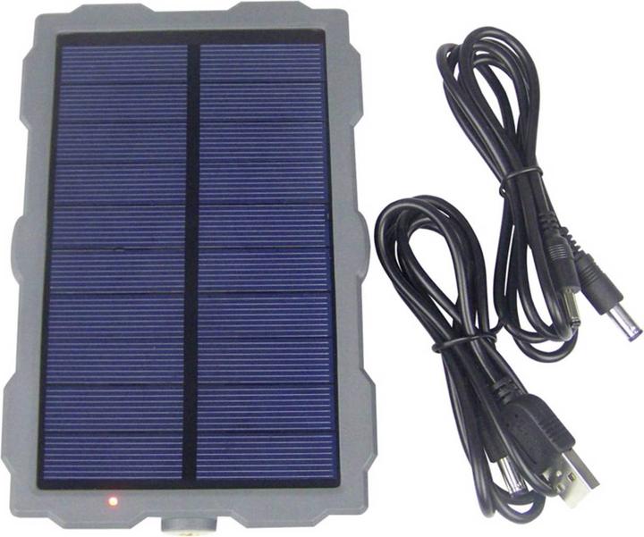 Berger & Schröter Chargeur solaire Wildcam 31884 (Chargeur de batterie d'appareil photo)