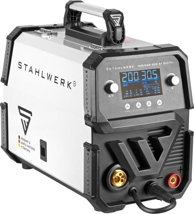 Produktbild Stahlwerk Schweissgerät MIG MAG 200 ST Digital IGBT Schutzgas mit 200 A