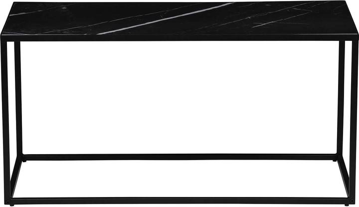 Image du produit BePureHome Table basse Side L Marble Look Noir (90 x 45 x 45 cm)