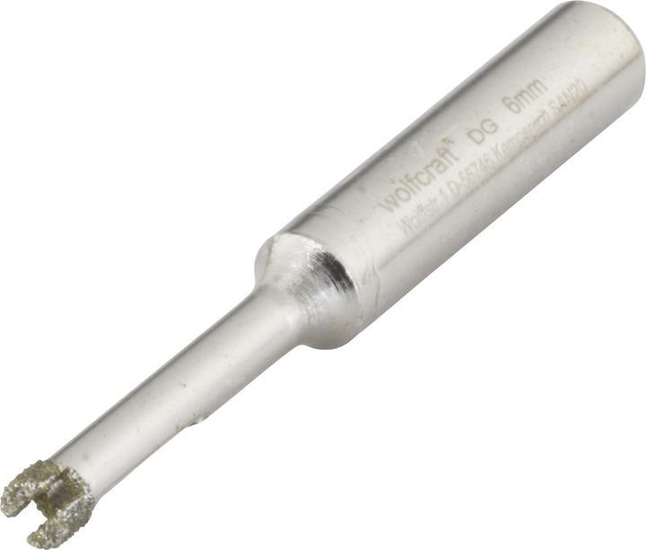 Produktbild wolfcraft wolfcraft 1 Diamantbestr. Bohrkrone m.Schaft ø6mm (6 mm)