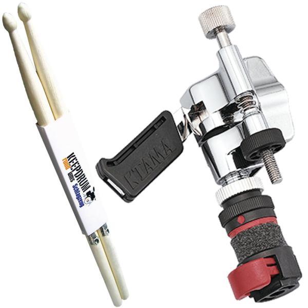 Actual product image Tama STDC7 Sizzle Touch Hihat Drop Clutch with Sticks