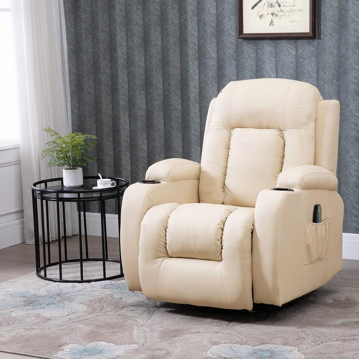 Produktbild Homcom Massagesessel mit Wippfunktion und Wärmefunktion