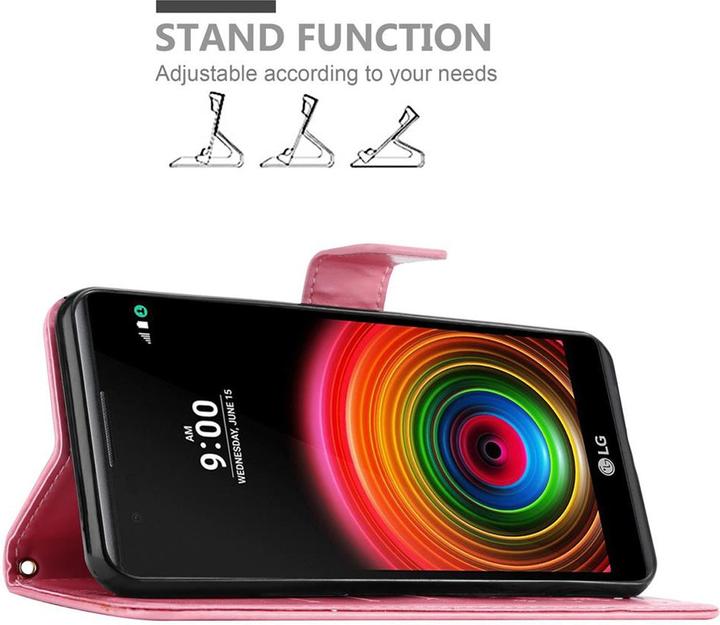 Immagine prodotto Cadorabo Copertina del libro di fiori (LG X Power)