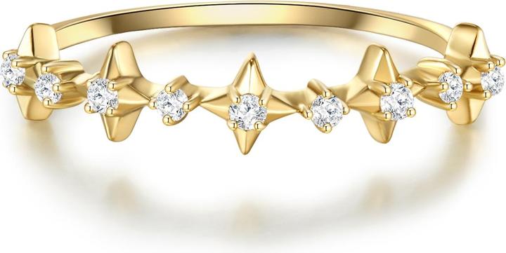 Glanzstücke München Damen Sterling Silber Zirkonia gelbgold - 30306