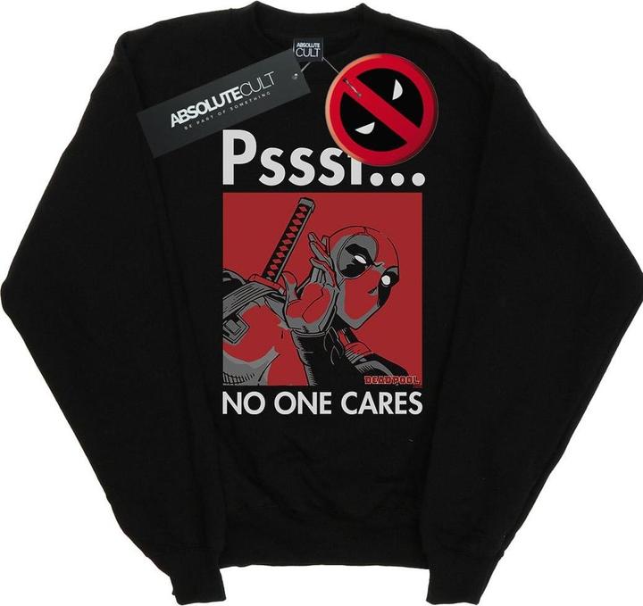 Produktbild Deadpool No One Cares Sweatshirt (XXL)