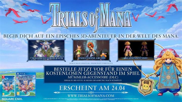 Actual product image Square Enix Trials of Mana (PS4, DE)