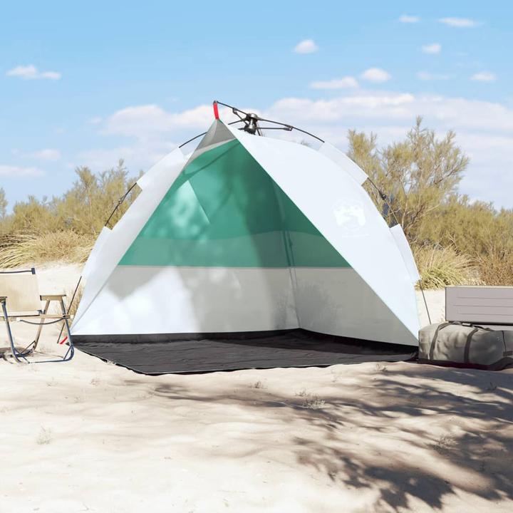 Image du produit VidaXL Tente de plage vert mer Quick Release étanche à l'eau (Tente de plage, 1.10 kg)