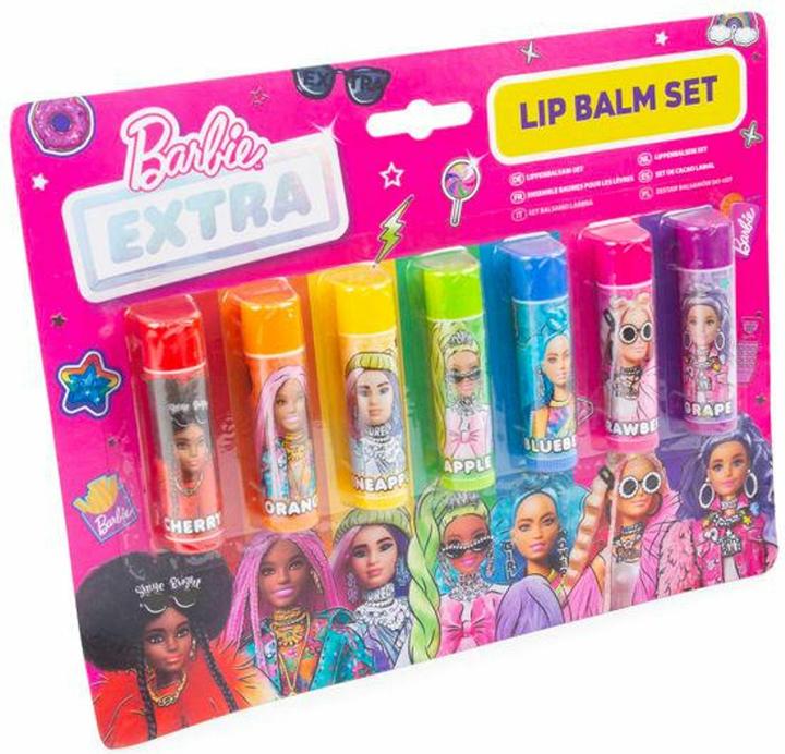 Produktbild Barbie Farbiger Lippenbalsam Für Kinder 7 Stücke (bunt)