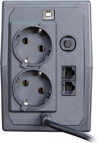 Actual product image Orvaldi ID800CH Uninterruptible Power Supply (UPS) Line-Interactive 0.8 kVA (800 VA, 480 W, Line-interactive UPS)