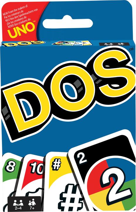 Image du produit Mattel Games ONU Dos (Anglais, Allemand, Français, Italien)