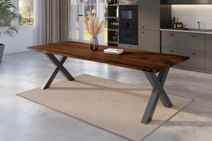 Actual product image SAM NICK Baumkante massiv Akazie (300 x 100 x 77 cm)