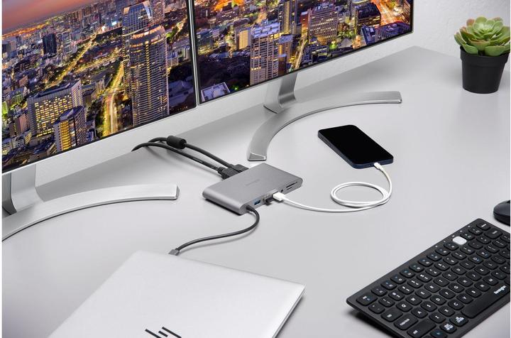 Immagine prodotto Kensington Docking station mobile USB-C 8-in-1 UH1440p (USB-C, 3 Porti)