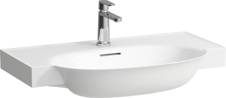 Actual product image Laufen The New Classic washbasin, undermount, with overflow, 1 tap hole, 800x480mm, H813855 (420 mm, 800 mm)