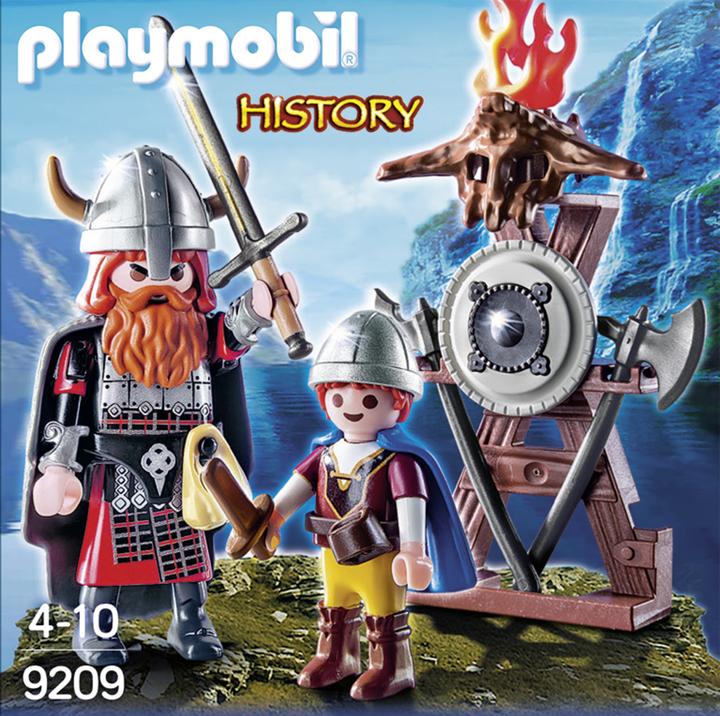 Image du produit Playmobil Grosser und kleiner Wikinger (9209, Histoire de Playmobil)