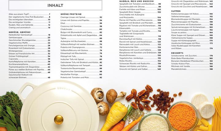 Image du produit Easy One Pot vegetarisch (Allemand, Crabe Wiebke, Sabrina Fauda-Rôle, 2022)