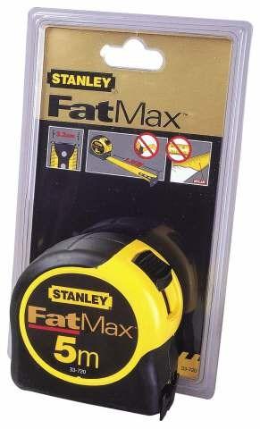 Produktbild Stanley Rollmeter Fat Max 5 m breites (Metrisch)