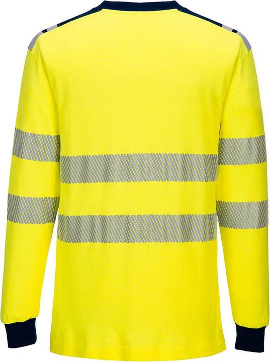 Image du produit Portwest Hommes PW3 Flame Resistant Hi-Vis Long-Sleeved T-shirt (XXL)