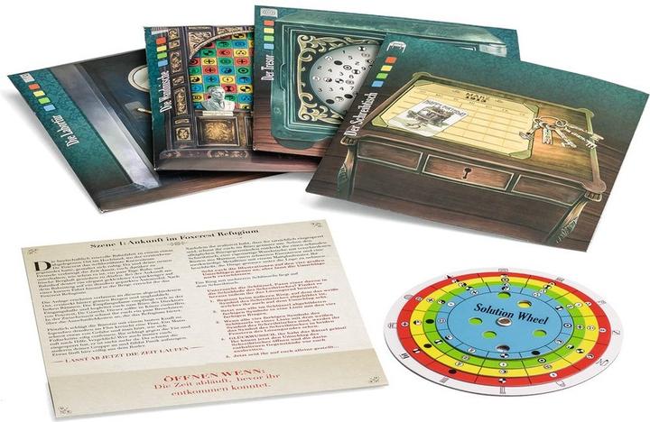 Immagine prodotto Thinkfun Fuggire dalla stanza: il segreto del rifugio del dottor Gravely (Tedesco)