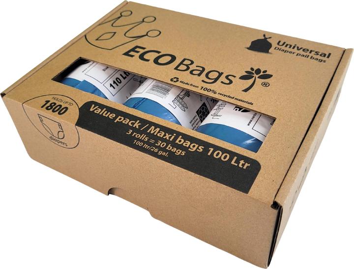 Diaper Champ ECO Bags? Environmentally friendly bin liners made from 100% recycled material