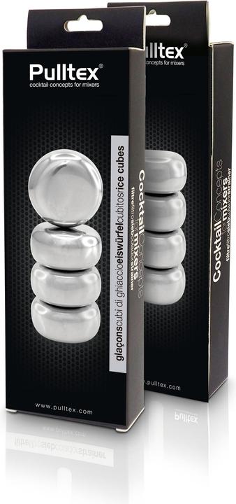Actual product image Pulltex Cocktail Ice Cube Inox (Whisky stones)