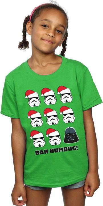 Immagine prodotto Star Wars Christmas Humbug Maglietta Ragazze (140, 146)