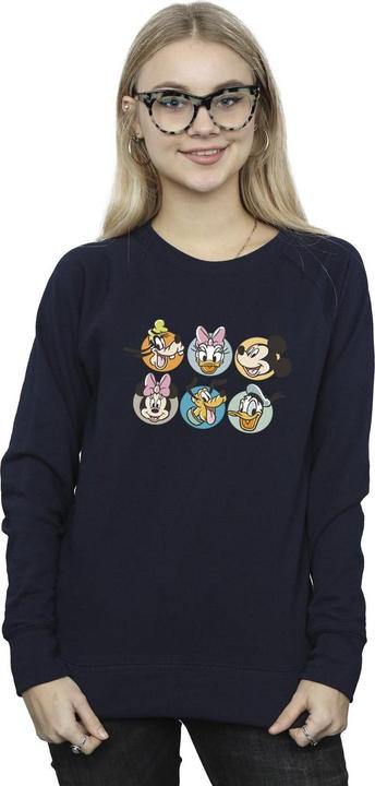 Immagine prodotto Disney Mickey Mouse And Friends Faces Felpa Donna (M)