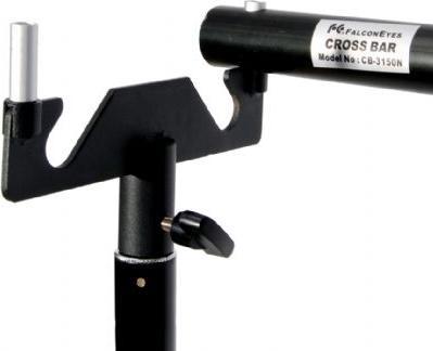 Actual product image Falcon Eyes Clamps CBH-12-2 for 2 backbone rollers (Stand holder)