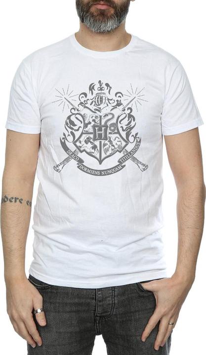 Actual product image Mens Hogwarts Houses Cotton T-Shirt (XL)