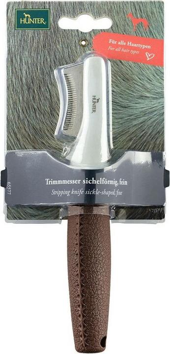 Produktbild Hunter Zahnsteinentferner-Bürste Halbmond Klinge (Hund)