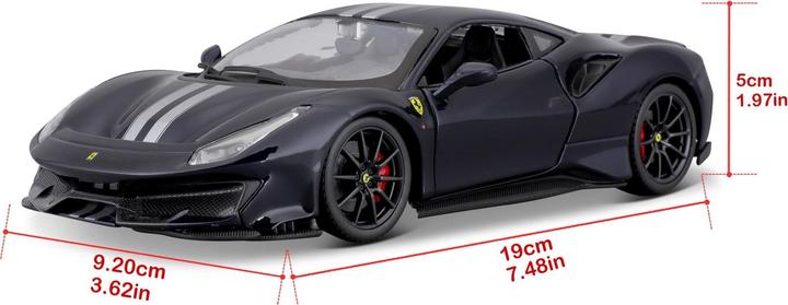 Immagine prodotto Bburago Ferrari R&P 488 Pista 1/24 blu