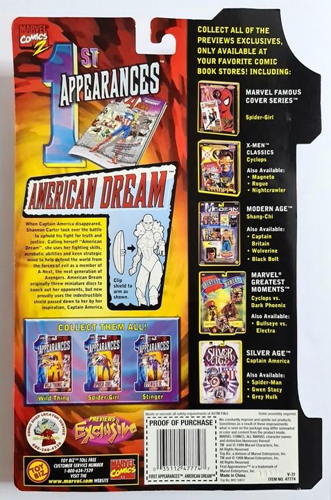Produktbild Marvel Comics Marvel 1st Appearances Actionfigur American Dream