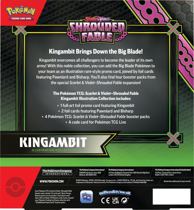 Actual product image Pokémon TCG SV6.5 EX Illustration Rare-Collection (English, Box Set & Collection)
