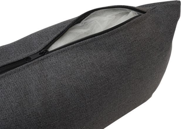 Produktbild Swisshandel24 Sofa, Couch Ecksofa, L-Form 3-Sitzer Liegefläche Schlaffunktion Stoff/Textil anthrazit-grau (Ecksofa)