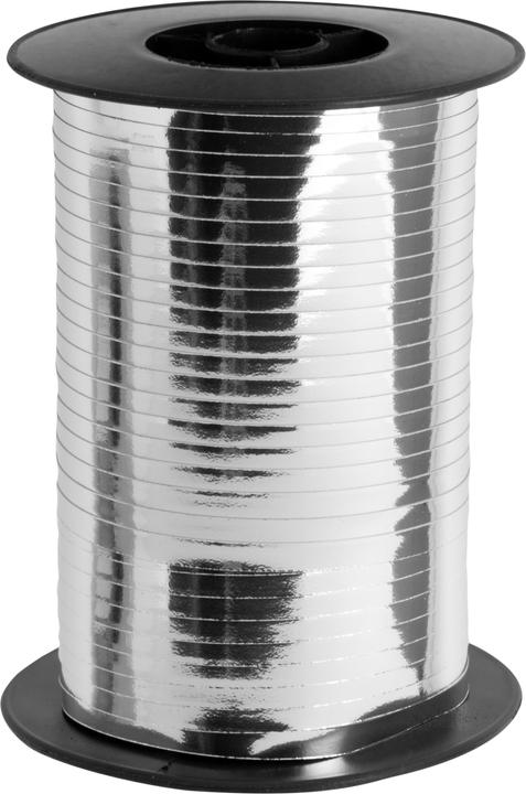 Produktbild Goldina Metallicband, 5 Millimeter x 250 Meter, silber (Geschenkband)